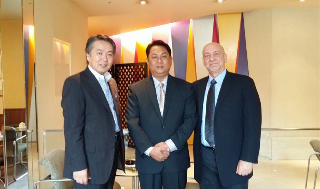 東京にて（2014年6月26日）