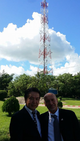 ミャンマーにて（2014年7月12日）