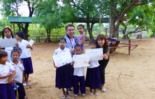 ミャンマー交流孤児院・農家さんとの交流・訪問（2015年7月20日）