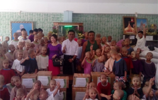 ミャンマー・大水害支援（2015年8月1日）