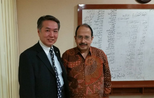 インドネシア招聘による訪問・日本語学校（2015年11月）